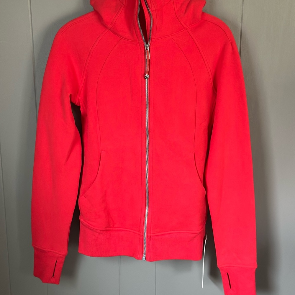 Lululemon NWT Scuba Full Zip Hoodie Size 6